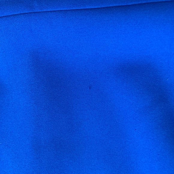 J Crew blue sleeveless dress with scalloped hem in size 4 - Picture 5 of 8